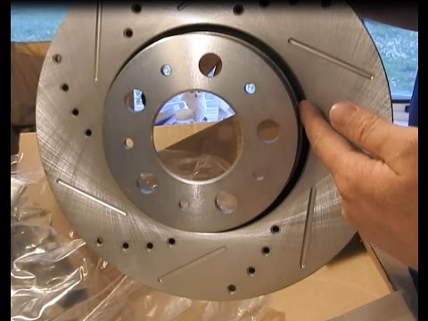 Max Brakes Slotted/Drilled Rotors Unbox and Review