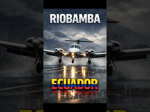 Riobamba Landing in Chimborazo Ecuador Tour with PA-44