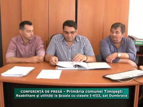 Reabilitare şi utilităţi la Şcoala cu clasele I-VIII, sat Dumbrava