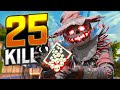 AMAZING Bloodhound 25 KILLS And 5 600 Damage Apex Legends