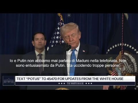 Trump: Putin sta uccidendo troppe persone. Non sono entusiasta