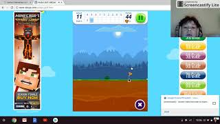 Playing golf online