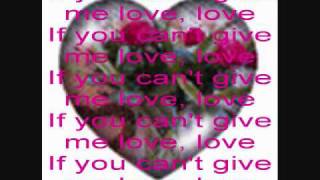 SUZI QUATRO - If You Can't Give Me Love (with lyrics)