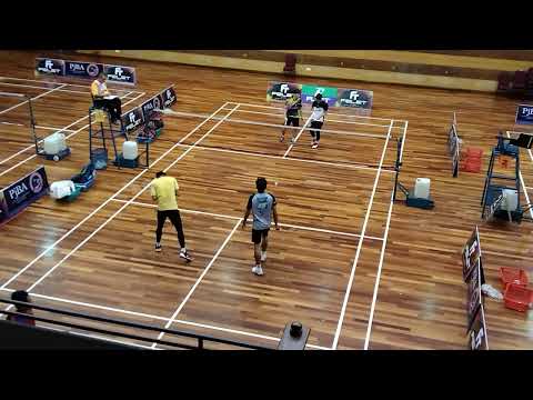 Badminton QF FELET PJBA Men's Double Open- Mua'zam Danish / Zulhairi Vs Ammar Rusyaidi / Akmal Aizat