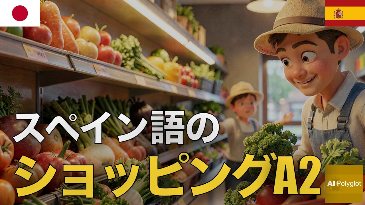 スペイン語のショッピングA2 | 聞き流し | Spanish | 実用例文付き