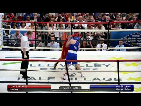 Haringey Box Cup Live Finals - James Cleary v. Tony Buttigieg