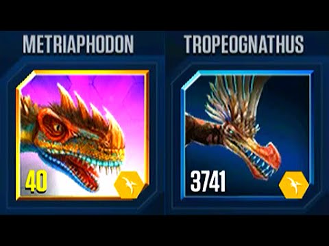 DOMINATOR TOP 1 - METRIAPHODON VS TROPEOGNATHUS (JURASSIC WORLD).