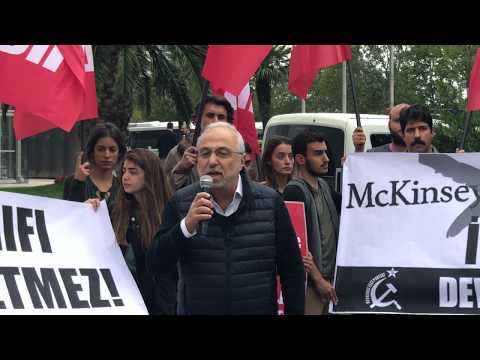 Türkiye işçi sınıfı bu zilleti kabul etmez! McKinsey anlaşması iptal edilsin!