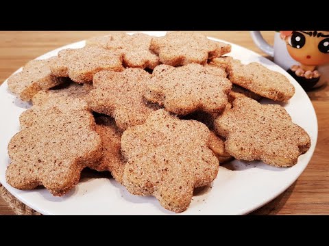 Hojarascas (Mexican Cinnamon Shortbread Cookies)