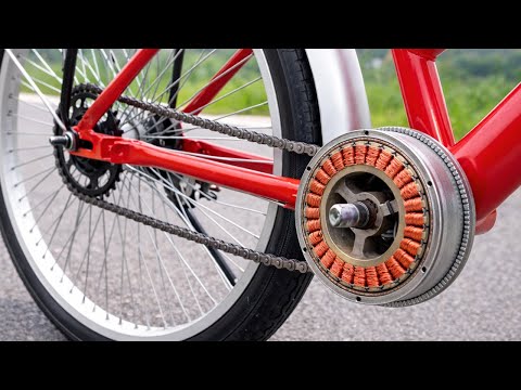I Transformed a Bicycle into an Electric Bike, Astonishing Millions with This Idea.