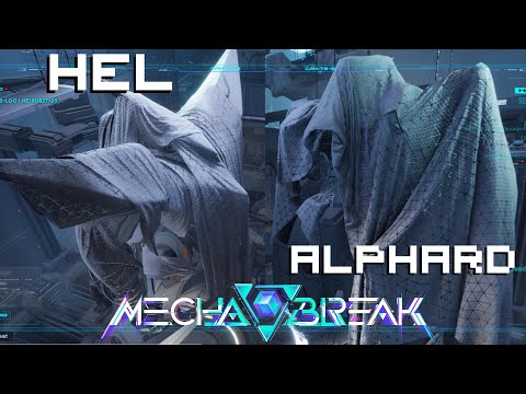 More news about New Mechs in Mecha BREAK! Let's Check "ALPHARD" and "HEL" again!