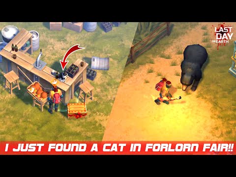 Found A Cat In Forlorn Fair !! Day-3 Tasks | Last Day On Earth Survival