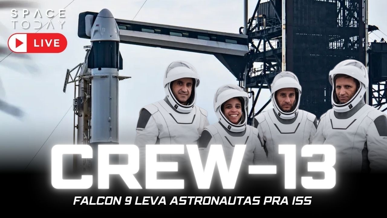 LANÇAMENTO DE ASTRONAUTAS PARA A ESTAÇÃO ESPACIAL | CREW 13 | POUSO EM TERRA!!