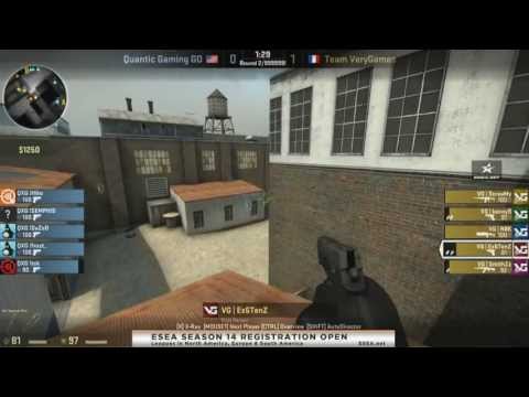 $80,000 CS: GO Match: Quantic vs VeryGames @ ESEA LAN Season 13