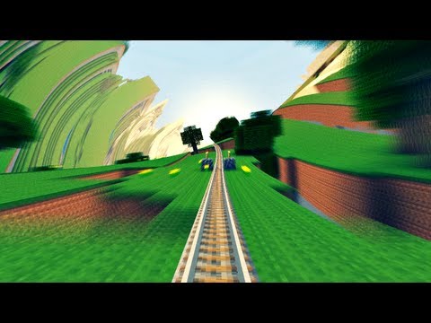 Minecraft Acid Interstate [Far Lands + Acid Shaders]