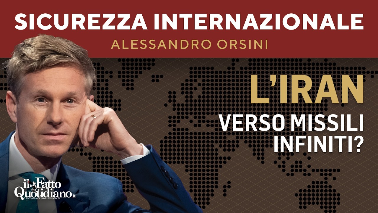 L'Iran verso i missili infiniti? La diretta con Alessandro Orsini