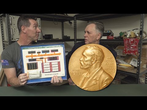 EEVblog #1201 - Nobel Laureate in the EEVBlog Lab!