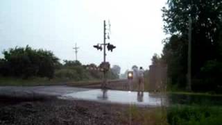 preview picture of video 'Amtrak 63 The Maple Leaf, at Clyde, NY'