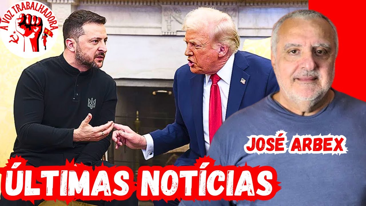 TRUMP, VANCE E A HUMILHAÇÃO DE ZELENSKY NA CASA BRANCA - JOSÉ ARBEX no ICL Notícias
