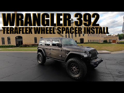Wrangler 392 - *Teraflex Wheel Spacers Install
