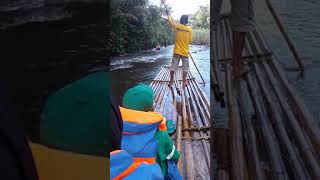 preview picture of video 'BAMBOO RAFTING DI SUNGAI LOKSADO'