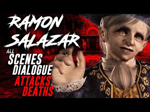 Resident Evil 4 - Ramon Salazar: All Scenes, Dialogue, Attacks, Deaths