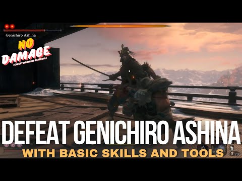 Sekiro: How to Beat Genichiro Ashina (Easy Way)