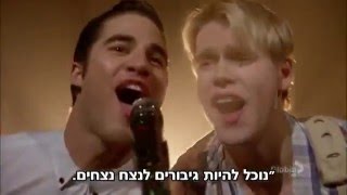 Glee - Heroes (HEBsub מתורגם)