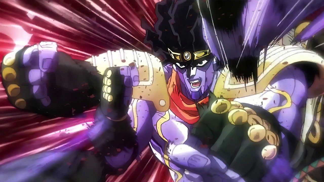 Live Wallpaper 4K Star Platinum (jotaro kujo stand)