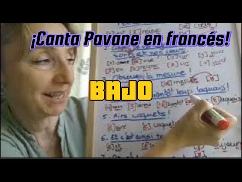 Pavane (Fauré) - Bajo - Pronunciación para hispanohablantes
