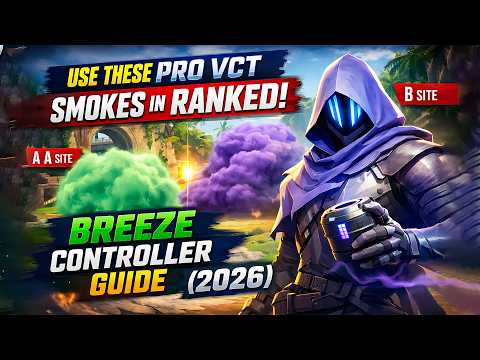 Stop Throwing on Breeze! | VCT 2026 Controller Meta & Smoke Guide 🌊