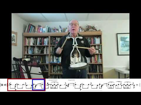 Pipe Band Drumming Lesson: O'er the Bows to Ballindalloch Strathspey Score with Dave Coleman