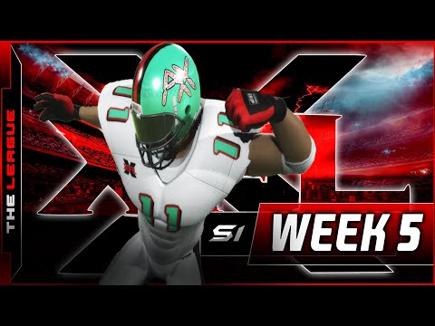 New XFL RUSHING RECORD » Backbreaker XFL Football League (WEEK 5) Game Highlights