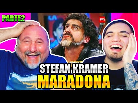 🇦🇷 MI PADRE ARGENTINO reacciona a Stefan Kramer imitando a DIEGO MARADONA #parte2