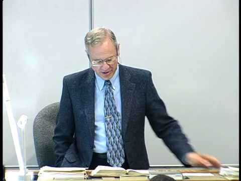 Old Testament Studies I Lecture 17