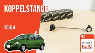 Youtube thumbnail of video "Wie Polo 4 Koppelstange / Pendelstütze wechseln 🚗"
