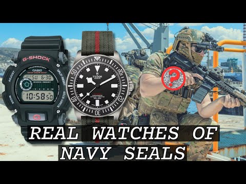 The Real Watches Of Navy SEALs - G-Shock, Tudor, Seiko, & Rolex
