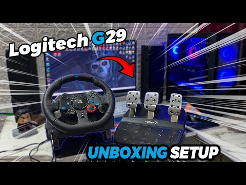 Logitech G29 Steering Wheel for PS5/PC Unboxing