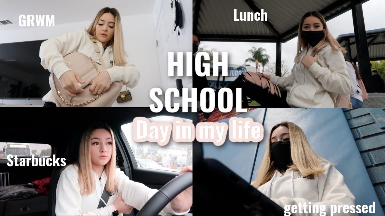 A day in my HIGH SCHOOL | in person*