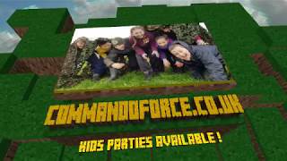 COMMANDO KIDS PARTIES GOING FAST