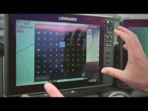 Lowrance HDS LIVE Tips - Waypoint Icon Management