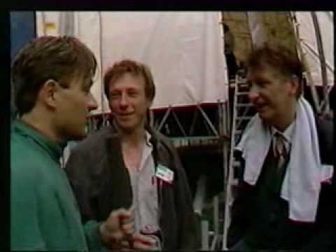 The Nits - Interview op Parkpop 1988 door Bart Peeters (BRT)