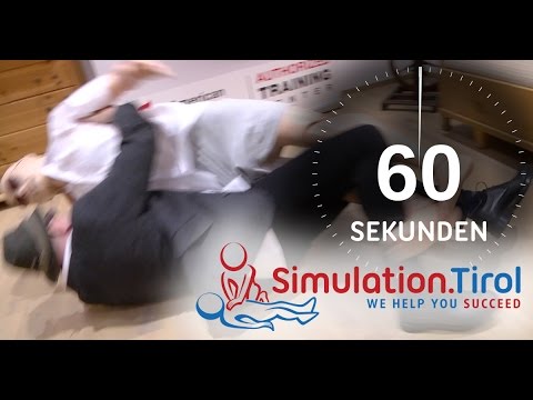 60 Sekunden Simulation.Tirol - Basic Life Support und als BONUS die Mund-zu-Mund Beatmung mit Günter