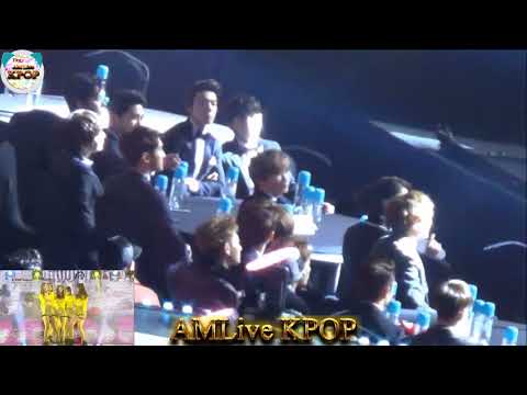 EXO during EXID  - 위아래 Up & Down 4th Gaon Chart KPOP AWARDS 150128