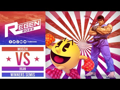 Regen 2023: Winners Semis - IZI| Modzai (Pac-Man) - Ikan (Ryu)