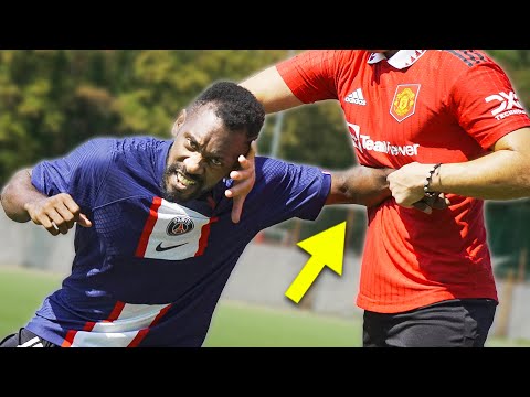 How to protect the ball against bigger players