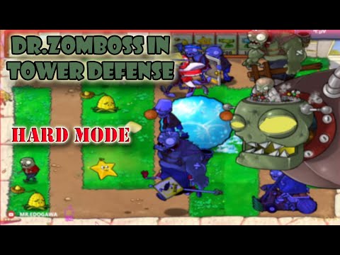 PVZ TOWER DEFENSE : Plants VS Dr.Zomboss - PLANTS VS ZOMBIES