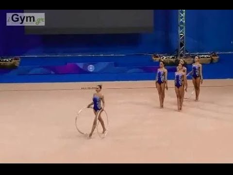 GREECE - 5 Hoops 26,600 - FIG RG WORLD CUP - ATHENS 2022