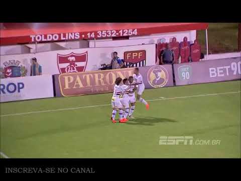 linense 1 x 2 São Paulo. Veja os gols