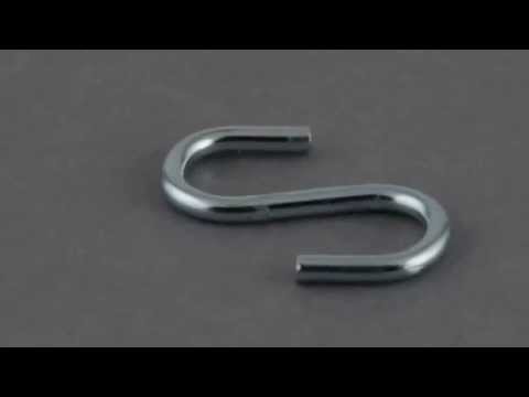 Metal S-Hook, 1.5625", SH-125